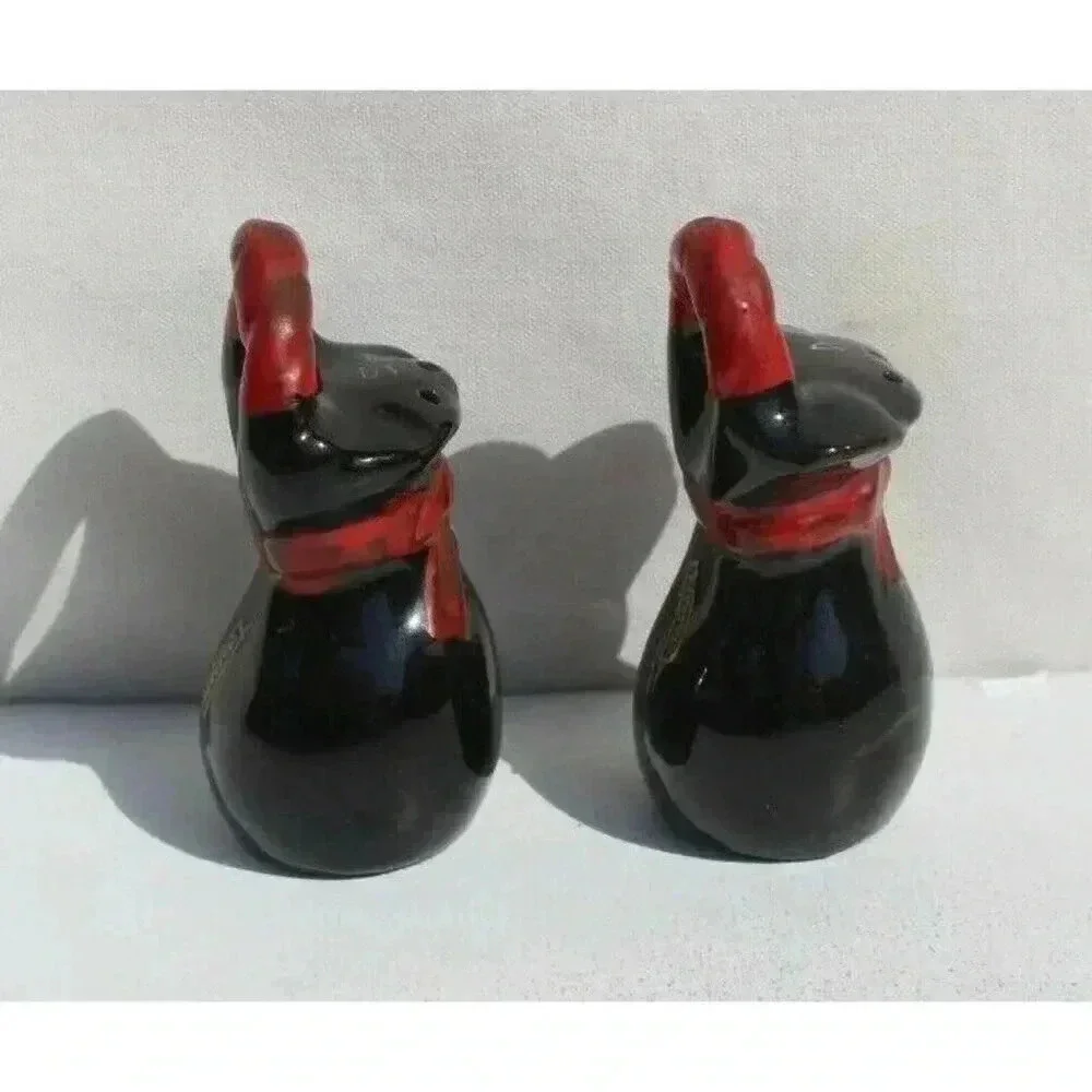 Vintage Money Bags (For Donkey) Salt Pepper Shakers Dinnerware